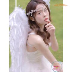 Bộ Cánh Thiên Thần Hóa Trang Nhiều Màu Xinh Đẹp - Phụ Kiện Cosplay Dành Cho Người Lớn & Trẻ Em, Đồ Hóa Trang Lễ Hội Rực Rỡ