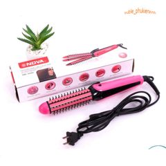 Lược Điện Nova 8890 - Thiết Bị Tạo Kiểu Tóc 3in1 Uốn, Duỗi, Sấy Nhanh Chóng - Tiện Lợi và An Toàn cho Mái Tóc Bạn