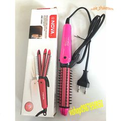 Lược Điện Nova 8890 - Thiết Bị Tạo Kiểu Tóc 3in1 Uốn, Duỗi, Sấy Nhanh Chóng - Tiện Lợi và An Toàn cho Mái Tóc Bạn