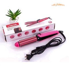 Lược Điện Nova 8890 - Thiết Bị Tạo Kiểu Tóc 3in1 Uốn, Duỗi, Sấy Nhanh Chóng - Tiện Lợi và An Toàn cho Mái Tóc Bạn