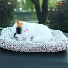 Thú Bông Than Hoạt Tính Giống Thật 99% - Chó Poodle và Mèo Trang Trí Xe Hơi, Khử Khuẩn, Lọc Không Khí, Đáng Yêu cho Không Gian Sống