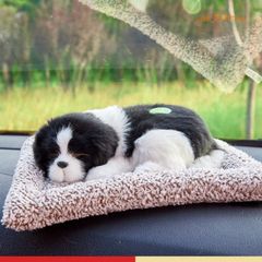 Thú Bông Than Hoạt Tính Giống Thật 99% - Chó Poodle và Mèo Trang Trí Xe Hơi, Khử Khuẩn, Lọc Không Khí, Đáng Yêu cho Không Gian Sống