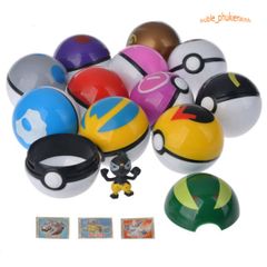 Hộp 8 Bóng Quả Cầu Pokemon Pikachu - Đồ Chơi Giáo Dục Cho Trẻ Em, Phát Triển Trí Tưởng Tượng và Kỹ Năng Xã Hội.
