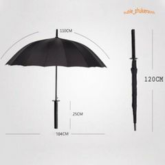 Ô Dù Katana Kiếm Nhật Cao Cấp - Phụ Kiện Thời Trang Mùa Mưa, Thiết Kế Đột Phá và Chất Lượng Bền Bỉ