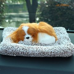 Chó Nâu Thú Bông Than Hoạt Tính 99% Giống Thật - Khử Mùi, Lọc Không Khí, Trang Trí Xe Hơi, Bàn Làm Việc Dễ Thương