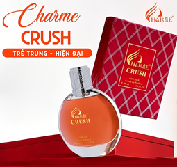 Nước hoa nữ Charme CRUSH 100ML - Hương Hoa Cỏ Chypre, Trẻ Trung, Hiện Đại, Lưu Hương Lâu, Quà Tặng Thời Trang