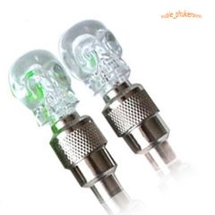 Nắp Đậy Van Xe Đạp LED Phát Sáng 7 Màu - Tạo Hiệu Ứng Ánh Sáng Độc Đáo Khi Di Chuyển Ban Đêm, Tăng Cường An Toàn và Thẩm Mỹ