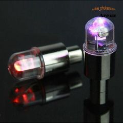 Đèn LED Cảm Biến Rung Gắn Nắp Van Bánh Xe Đạp 7 Màu Sáng - Phụ Kiện Thời Trang Độc Đáo Cho Xe Đạp và Ô Tô