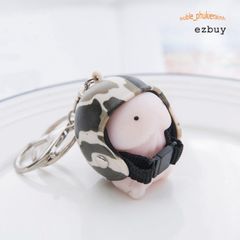 Móc Khóa Mochi Dingding Hình Ciu Dễ Thương - Phụ Kiện Thời Trang Mini Độc Đáo Cho Ô Tô và Nhà Cửa