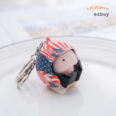 Móc Khóa Mochi Dingding Hình Ciu Dễ Thương - Phụ Kiện Thời Trang Mini Độc Đáo Cho Ô Tô và Nhà Cửa