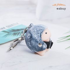 Móc Khóa Mochi Dingding Hình Ciu Dễ Thương - Phụ Kiện Thời Trang Mini Độc Đáo Cho Ô Tô và Nhà Cửa