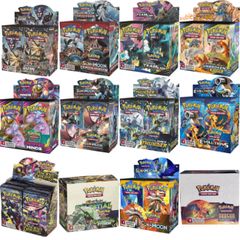 Hộp 324 Thẻ Bài Pokémon TCG XGOX - Bộ Sưu Tập 36 Túi Nhỏ Đầy Đủ Dành Cho Người Chơi Yêu Thích Thẻ Bài Pokémon