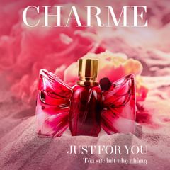 Nước Hoa Nữ Charme Just For You 30ml - Hương Floral Fruity Ngọt Ngào, Quyến Rũ, Độ Lưu Hương Lâu, Quà Tặng Đặc Biệt Cho Phái Đẹp
