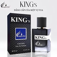 Nước Hoa Nam Charme KING's 60ML/100ML - Sang Trọng, Nam Tính, Hương Gỗ Quyến Rũ, Lưu Hương Lâu Dài, Tỏa Hương Mạnh Mẽ