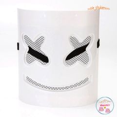 Mặt Nạ Hóa Trang DJ Marshmello Mello Hacker - Phụ Kiện Độc Đáo Cho Tiệc Halloween & Sự Kiện Đặc Biệt
