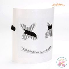 Mặt Nạ Hóa Trang DJ Marshmello Mello Hacker - Phụ Kiện Độc Đáo Cho Tiệc Halloween & Sự Kiện Đặc Biệt