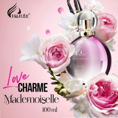 Nước hoa nữ Charme Love Mademoiselle 100ML - Hương thơm quyến rũ, sang trọng cho phái đẹp - Phong cách tươi trẻ, nữ tính