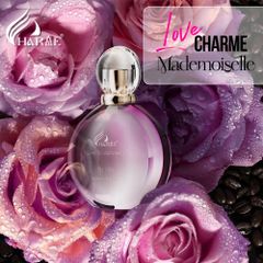 Nước hoa nữ Charme Love Mademoiselle 100ML - Hương thơm quyến rũ, sang trọng cho phái đẹp - Phong cách tươi trẻ, nữ tính