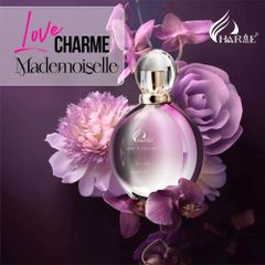 Nước hoa nữ Charme Love Mademoiselle 100ML - Hương thơm quyến rũ, sang trọng cho phái đẹp - Phong cách tươi trẻ, nữ tính