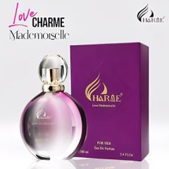 Nước hoa nữ Charme Love Mademoiselle 100ML - Hương thơm quyến rũ, sang trọng cho phái đẹp - Phong cách tươi trẻ, nữ tính