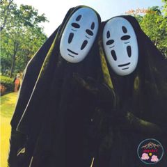 Bộ trang phục Hóa Trang Kaonashi từ Spirited Away - Áo choàng và mặt nạ Cosplay cho trẻ em và người lớn, Độc Đáo cho Bữa Tiệc Hóa Trang