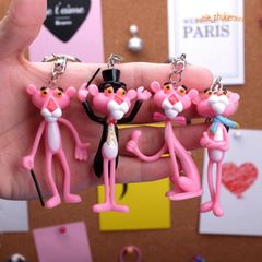 Móc Khóa Hình Pink Panther Dễ Thương - Trang Trí Phụ Kiện Thời Trang, Quà Tặng Đáng Yêu Cho Ngày Trẻ Em và Sinh Nhật