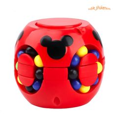Cubo Hạt Đậu Rubik Spinner - Đồ Chơi Trí Tuệ Xả Stress cho Trẻ Em - Phát Triển Tư Duy Sáng Tạo, Đồ Chơi Giáo Dục An Toàn