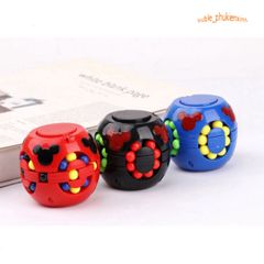 Cubo Hạt Đậu Rubik Spinner - Đồ Chơi Trí Tuệ Xả Stress cho Trẻ Em - Phát Triển Tư Duy Sáng Tạo, Đồ Chơi Giáo Dục An Toàn