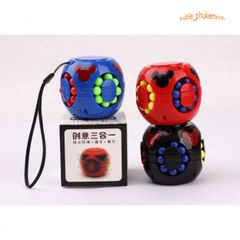 Cubo Hạt Đậu Rubik Spinner - Đồ Chơi Trí Tuệ Xả Stress cho Trẻ Em - Phát Triển Tư Duy Sáng Tạo, Đồ Chơi Giáo Dục An Toàn