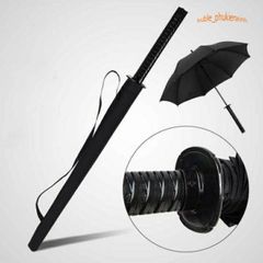 Ô Dù Samurai Katana Đen - Thiết Kế Kiếm Nhật Sang Trọng, Phụ Kiện Thời Trang Chống Nắng Mưa Chất Lượng Cao