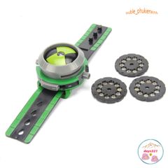 Đồng Hồ Ben 10 Chiếu Hình 3D - Đồng Hồ Trẻ Em Phát Sáng Nhân Vật Hoạt Hình - Món Quà Ý Nghĩa Cho Fan Ben 10