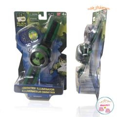 Đồng Hồ Ben 10 Chiếu Hình 3D - Đồng Hồ Trẻ Em Phát Sáng Nhân Vật Hoạt Hình - Món Quà Ý Nghĩa Cho Fan Ben 10