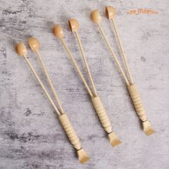 Cây Massage Lưng Gỗ Tự Nhiên 2 Trong 1 - Đấm Và Gãi, Dụng Cụ Thư Giãn Đa Năng Cho Mọi Lứa Tuổi, Giải Pháp Chăm Sóc Sức Khỏe Ứng Dụng Tại Nhà