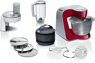 Máy Trộn Bột Đa Năng Bosch MUM58720 - Công Suất 1000W, Bát 3.9L, Đánh Trứng, Xay Sinh Tố, Tiện Dụng Cho Mọi Người Nấu Ăn