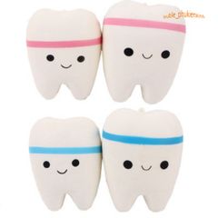 Squishy Jumbo Hình Cái Răng - Đồ Chơi Xốp Giảm Stress Dễ Thương Cho Trẻ Em, An Toàn, Đàn Hồi, Quà Tặng Tuyệt Vời