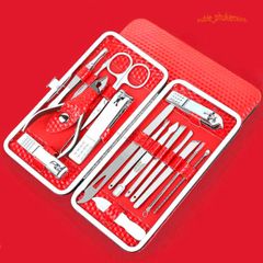 Bộ Dụng Cụ Làm Nail 12 Món Thép Không Gỉ - Bộ Cắt Móng Tay Chuyên Nghiệp Sang Trọng - Quà Tặng Tuyệt Vời Cho Phái Đẹp