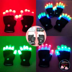 Găng tay LED 7 Chế Độ - Phụ Kiện Thời Trang Phát Sáng cho Tiệc Tùng và Sự Kiện - Giao Lưu Sôi Động Trong Bóng Tối