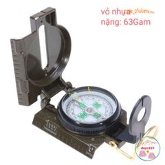La Bàn Quân Sự DC45 - Công Cụ Phong Thủy Đa Năng Cho Dã Ngoại, Phượt Và Khám Phá Rừng, Chính Xác Và Dễ Mang Theo