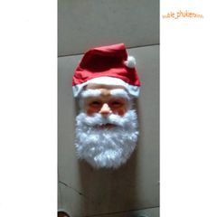 Mặt Nạ Ông Già Noel Cao Su - Đồ Trang Trí Giáng Sinh Thú Vị Cho Tiệc Lễ Hội, Halloween, Cosplay