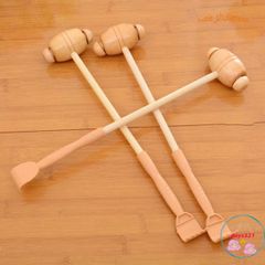 Gậy Đấm Lưng Massage Gỗ - Dụng Cụ Thư Giãn Đa Năng, Giúp Gãi Ngứa, Chăm Sóc Sức Khỏe Tại Nhà, Tay Cầm Chắc Chắn
