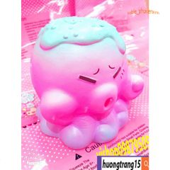 Đồ Chơi Squishy Lớn JUMBO Hình Bạch Tuộc Xốp Phối Màu - Đồ Chơi Giảm Stress Dễ Thương Cho Bé Từ 5 Tuổi