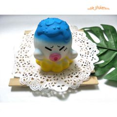 Đồ Chơi Squishy Lớn JUMBO Hình Bạch Tuộc Xốp Phối Màu - Đồ Chơi Giảm Stress Dễ Thương Cho Bé Từ 5 Tuổi
