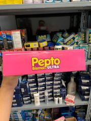 Siro Hỗ Trợ Tiêu Hóa Pepto Bismol Ultra - Giảm Buồn Nôn, Đau Bụng, Khó Tiêu, Không Chứa Đường - Thực Phẩm Chức Năng Dành Cho Người Từ 12 Tuổi Trở Lên