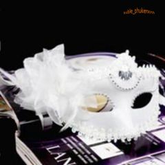 Mặt Nạ Lông Vũ Trang Trí Halloween & Giáng Sinh - Phụ Kiện Hóa Trang Ấn Tượng Cho Tiệc Tùng và Lễ Hội