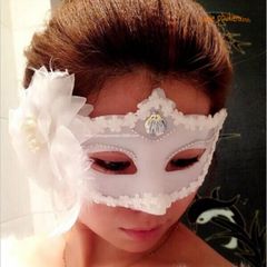 Mặt Nạ Lông Vũ Trang Trí Halloween & Giáng Sinh - Phụ Kiện Hóa Trang Ấn Tượng Cho Tiệc Tùng và Lễ Hội