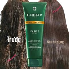 Mặt Nạ Phục Hồi Tóc Khô Xơ Rene Furterer Karite Nutri 250ml - Dưỡng Ẩm, Giảm Gãy Rụng, Bảo Vệ Tóc Hư Tổn