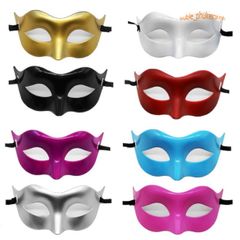 Mặt Nạ Hóa Trang Ren Che Mắt Mèo/Cáo - Phụ Kiện Halloween Độc Đáo Màu Xanh Dương, Sang Trọng và Quyến Rũ