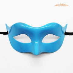 Mặt Nạ Hóa Trang Ren Che Mắt Mèo/Cáo - Phụ Kiện Halloween Độc Đáo Màu Xanh Dương, Sang Trọng và Quyến Rũ