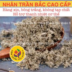 Nhân Trần Bắc Bông Trắng Khô Cao Cấp 100g - Thảo Dược Giải Độc, Mát Gan, Hỗ Trợ Tiêu Hóa và Điều Trị Mất Ngủ