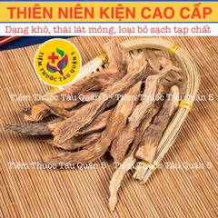 Thiên Niên Kiện Cao Cấp 100g - Lát Mỏng Tự Nhiên, Không Phụ Gia, Hỗ Trợ Sức Khỏe Xương Khớp, Dụng Để Làm Nước Uống hoặc Ngâm Rượu